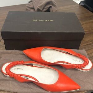 Bottega Veneta Slingback Flat